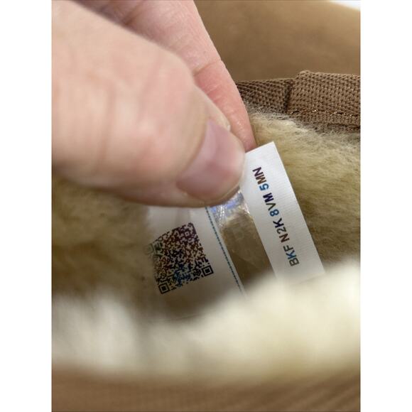 UGG Classic Ultra Mini Platform Chestnut Size 10 Boots 1116109 Booties Wool - Picture 15 of 16